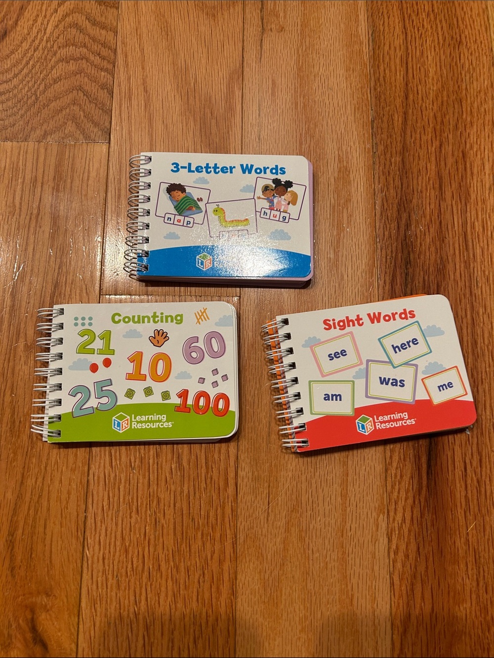 Learning Resources Early Skills Flash Card Set - Blue, Green, Red